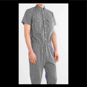 Standard Issue Pinstripes jumpsuit- Size M